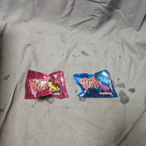 BOX OF ASSORTED RING POP CANDY 