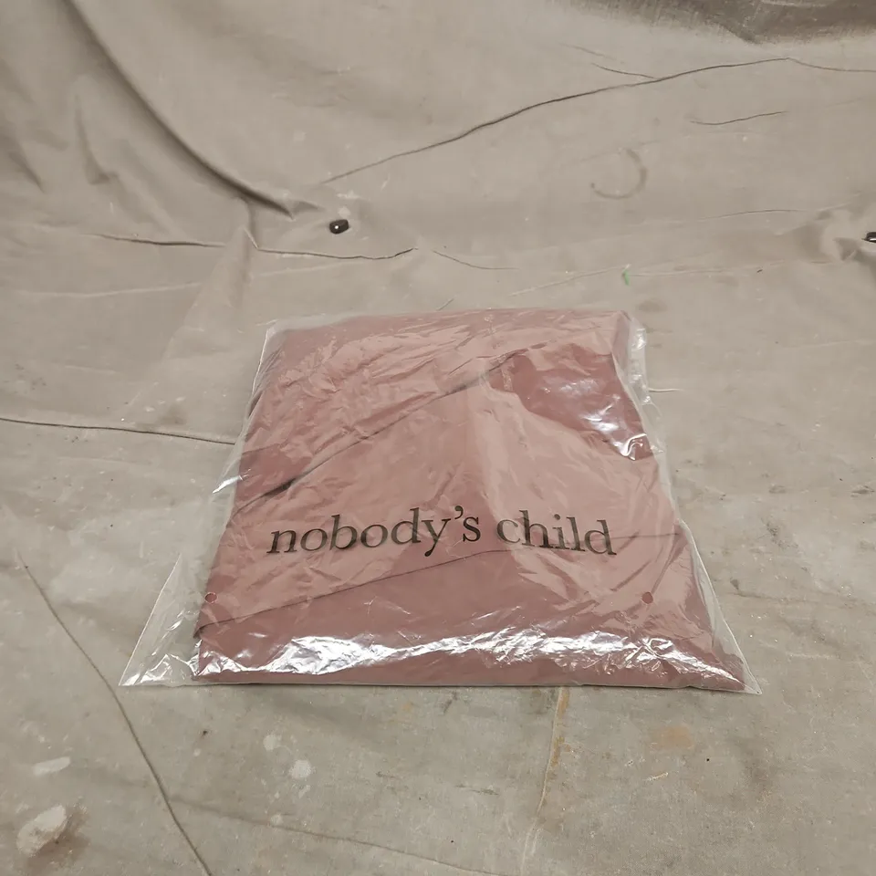 NOBODYS CHILD BROWN LILAH MIDI DRESS UK 10 BAGGED WITH TAGS