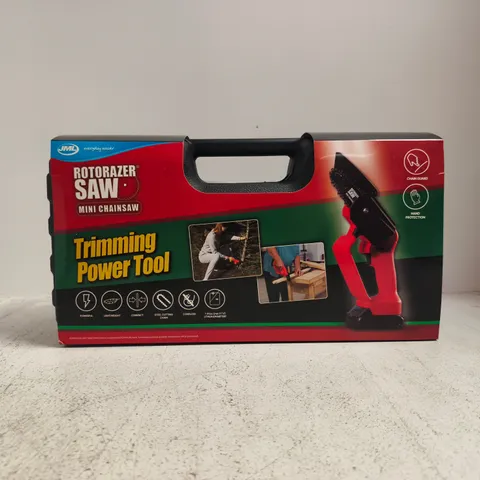 ROTORAZER SAW MINI CHAINSAW - TRIMMING POWER TOOL (BOXED)