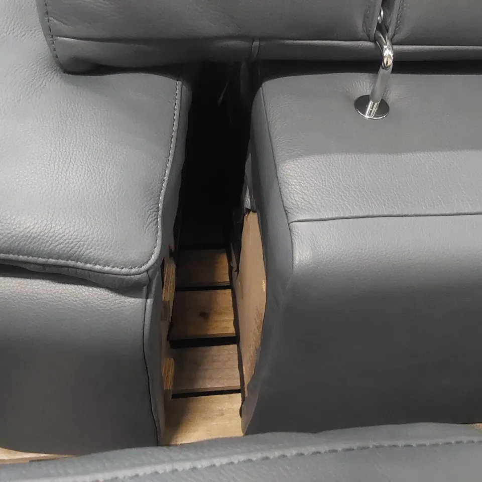 QUALITY DESIGNER ITALIAN MADE LUCCA LEATHER CORNER SOFA
