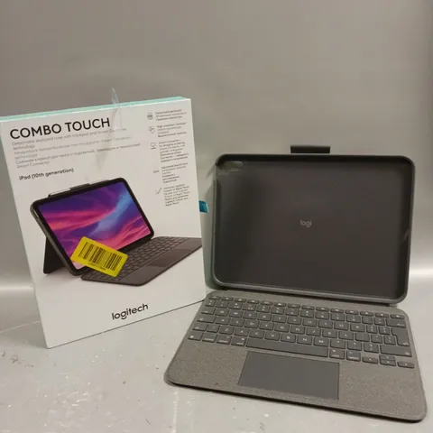 BOXED LOGITECH COMBO TOUCH DETACHABLE KEYBOARD CASE FOR IPAD 10TH GEN