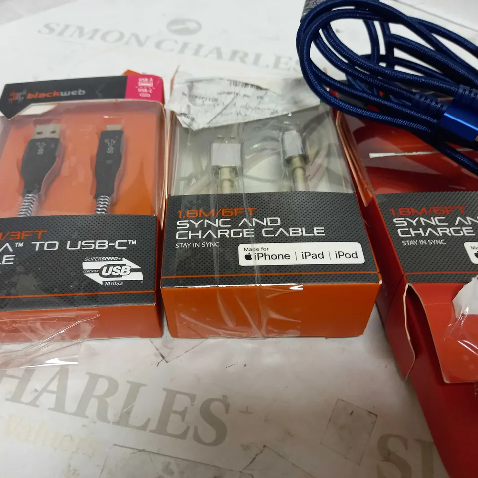 BLACKWEB CABLE BUNDLE 3 ITEMS 