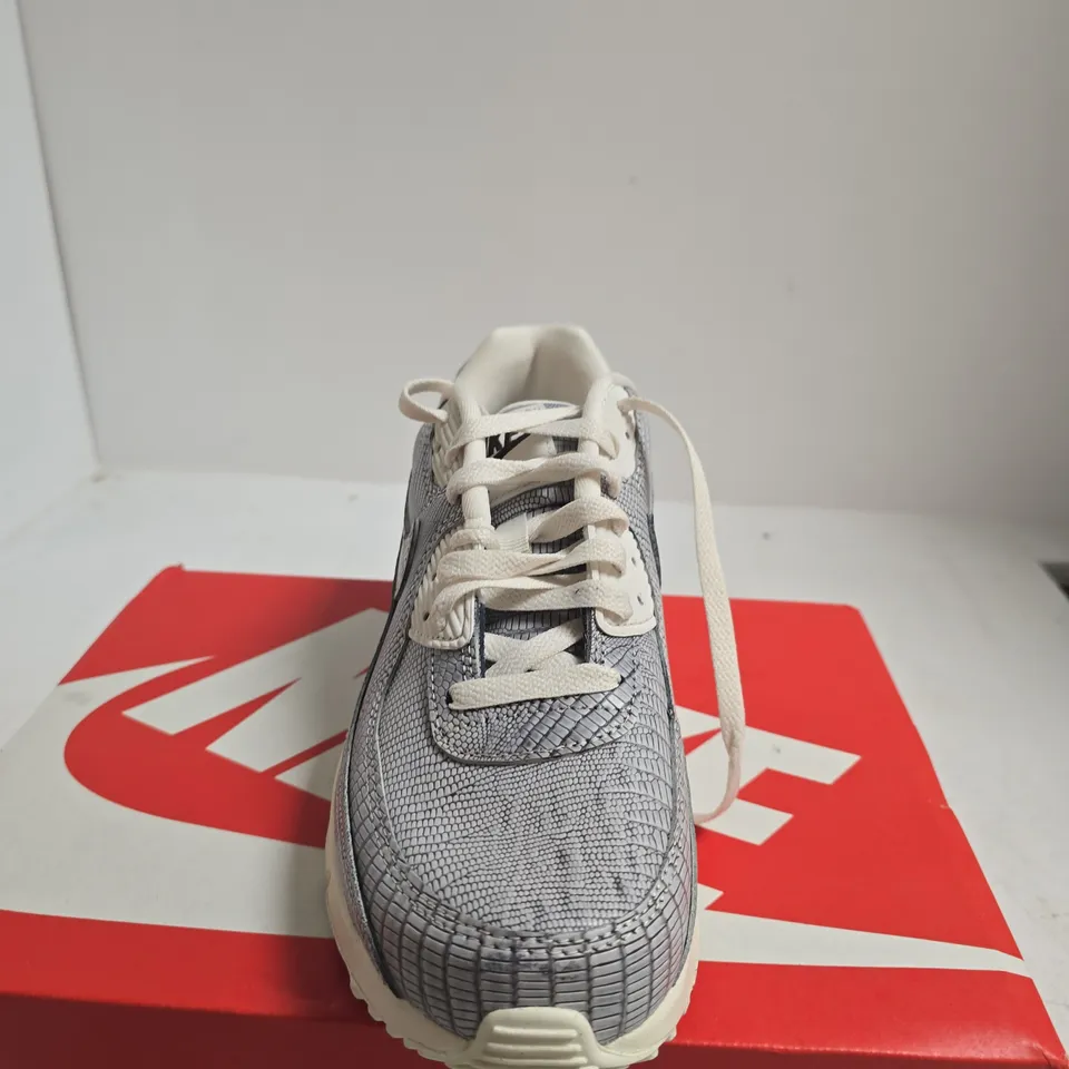 BOXED PAIR OF NIKE AIR MAX 90 TECH (GS) SNEAKERS – UK SIZE 6
