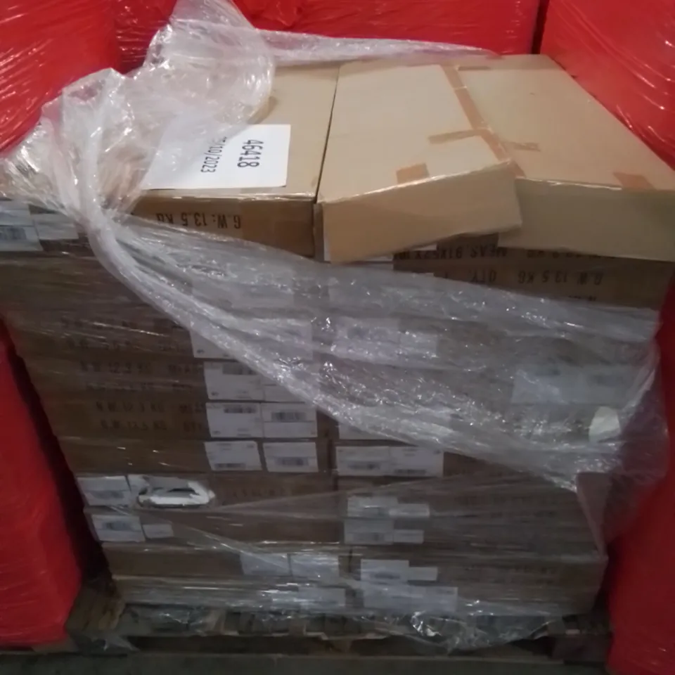 PALLET TO CONTAIN APPROX 20 X L-SHAPED COMPUTER DESKS 