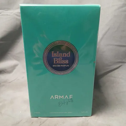 BOXED ISLAND BLISS ARMAF DELIGHTS EAU DE PARFUM 100ML
