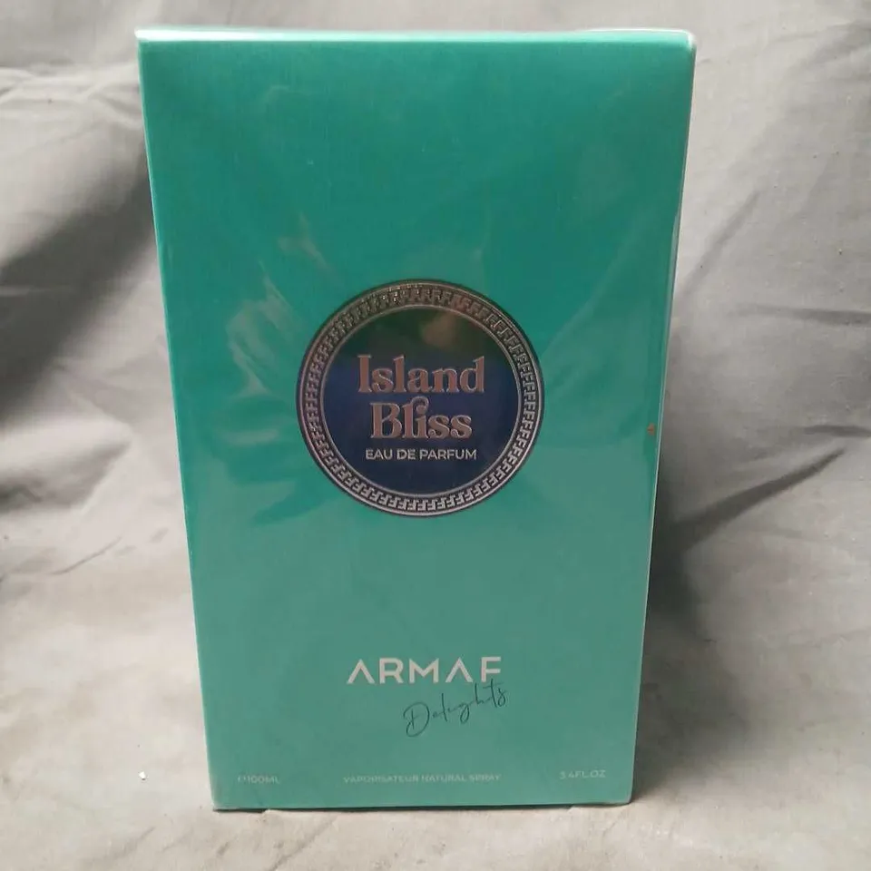 BOXED ISLAND BLISS ARMAF DELIGHTS EAU DE PARFUM 100ML