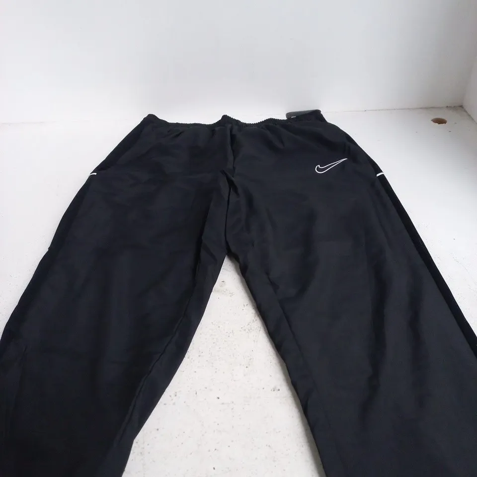 NIKE DRI-FIT MEN'S BLACK TRAINING PANTS, SIZE L