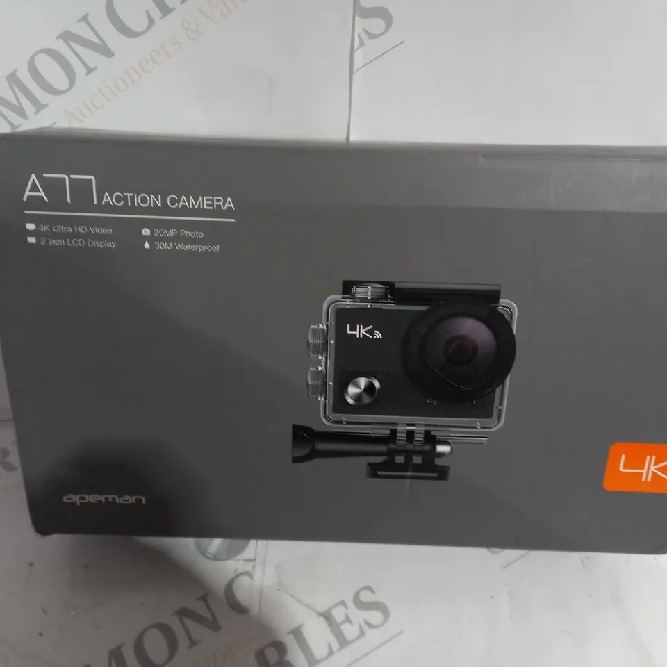 BOXED APEMAN A77 ACTION CAMERA