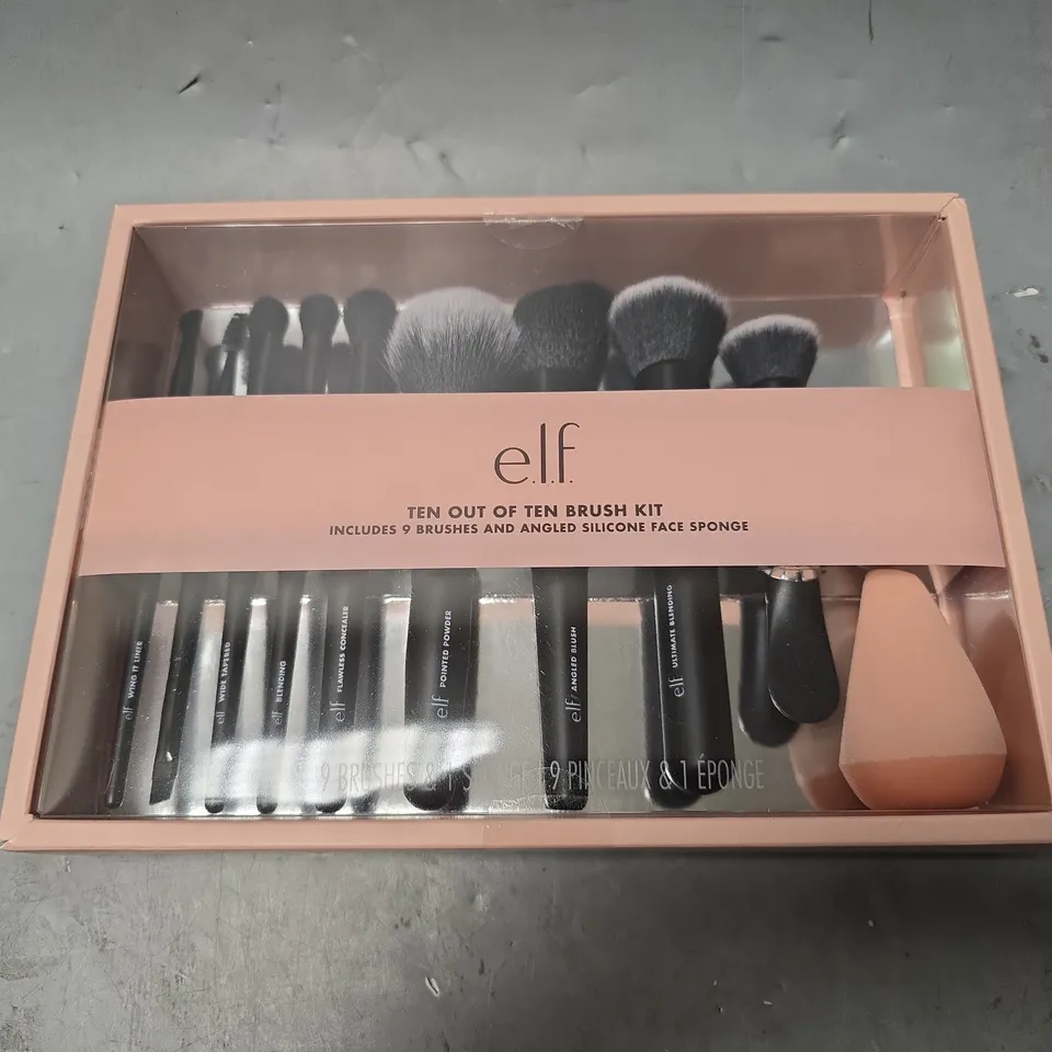 E.L.F. TEN OUT OF TEN BRUSH KIT