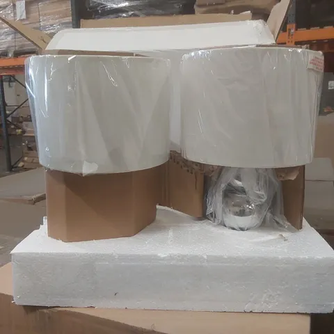 PALLET CONTAINING APPROXIMATELY 30x 2PCS MARISSA CHROME TOUCH TABLE LAMPS
