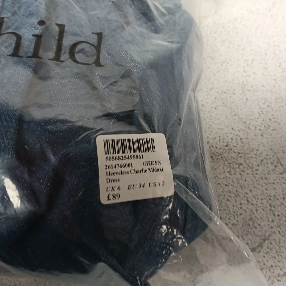 NOBODY'S CHILD SLEEVELESS CHARLIE MIDAXI DRESS – UK 6