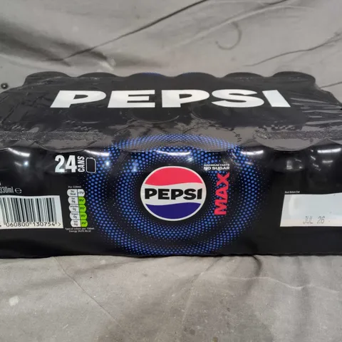 PEPSI MAX 24 X 330ML CANS MULTIPACK
