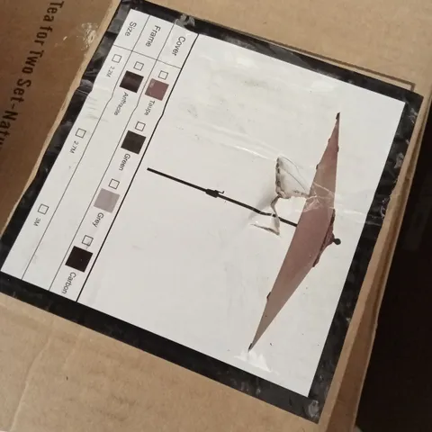BOXED ELIZABETH PARASOL 3M