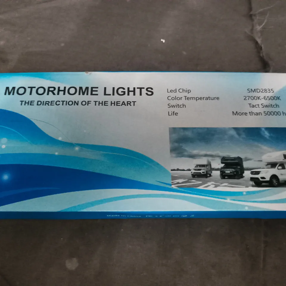 MOTORHOME LIGHTS – LED INTERIOR LIGHTING (2700K–6500K COLOUR TEMPERATURE) WITH TACT SWITCH
