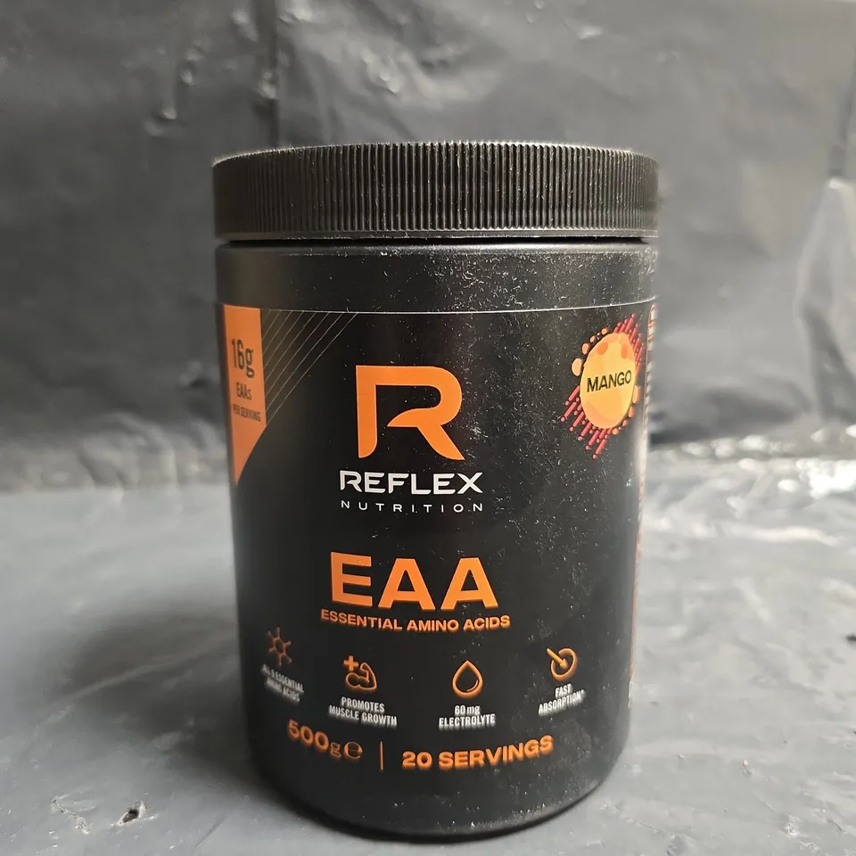 REFLEX NUTRITION EAA ESSENTIAL AMINO ACIDS – MANGO FLAVOUR, 500 G