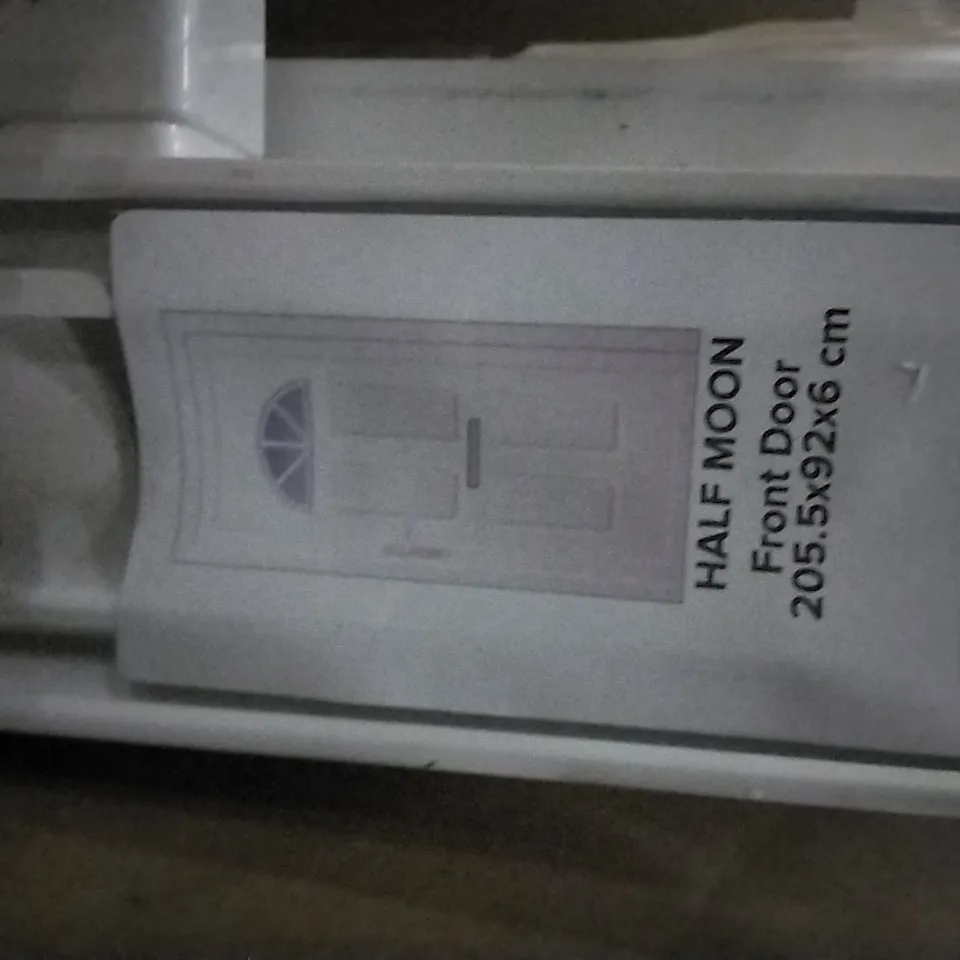 PVCU HALF MOON FRONT DOOR 2055 X 920 X 60MM
