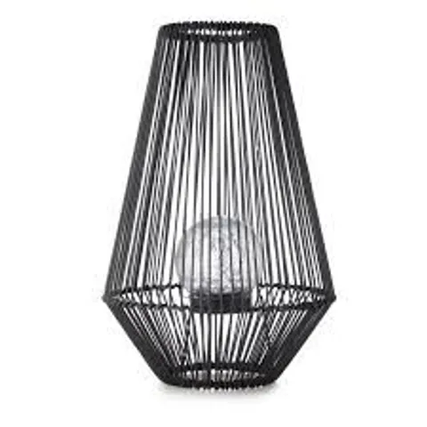 MY GARDEN STORIES 46CM BLACK WIRE GLOBE LANTERN