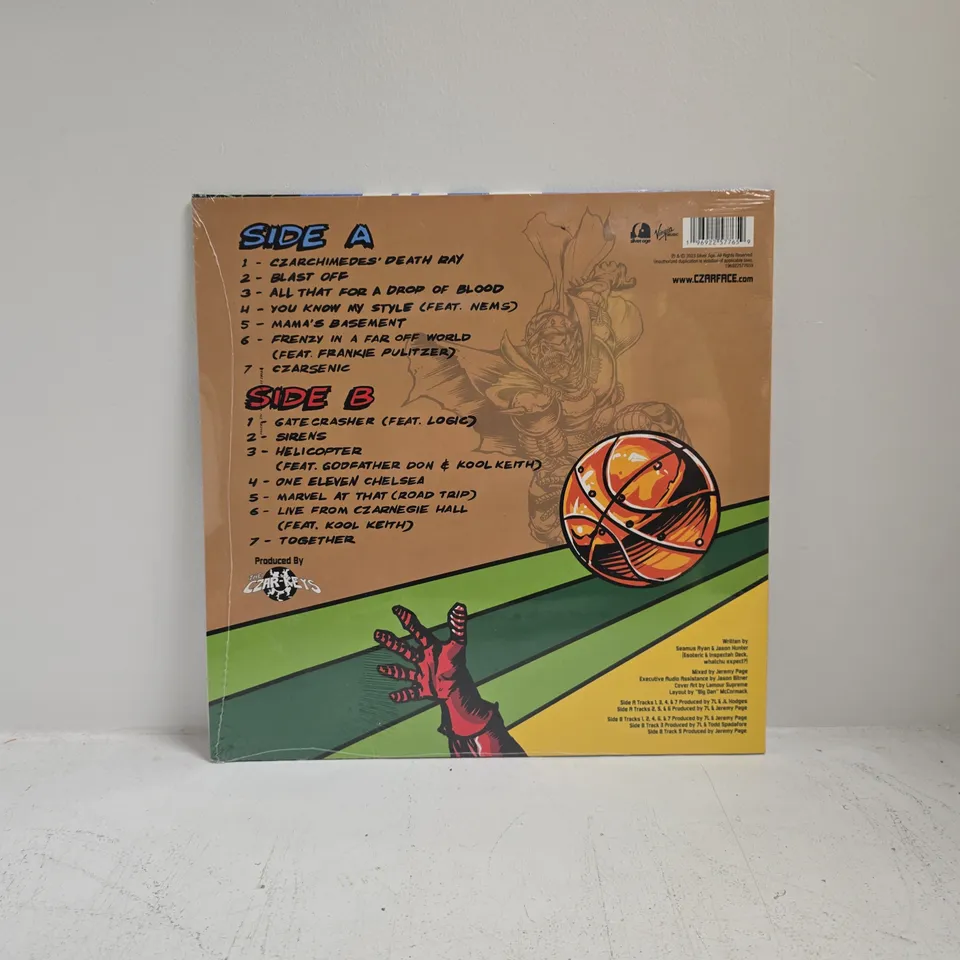 SEALED CZARFACE CZARTIFICIAL INTELLIGENCE COLOURED VINYL