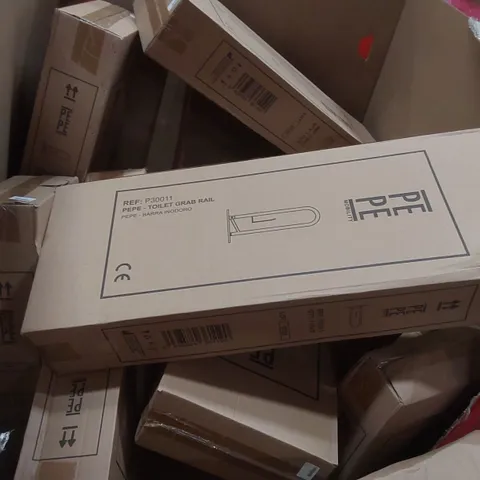 PALLET CONTAINING A VERY LARGE QUANTITY OF PAPE MOBILITY TOILET GRAB RAILS ECT