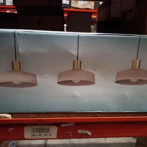 BOXED EGLO VALDIOLA 3 LIGHT DINER CEILING LIGHT
