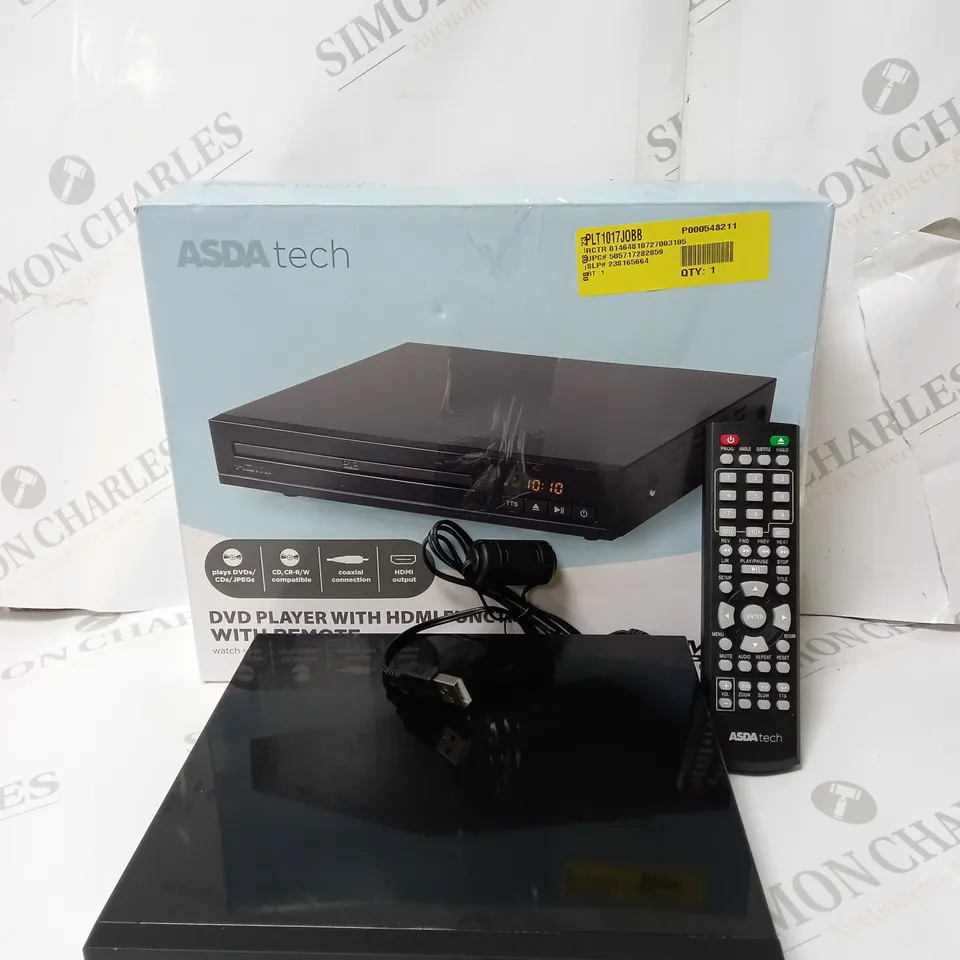 BOXED HDMI DVD PLAYER IN BLACK
