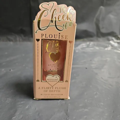 PLOUISE THE CHEEK OF IT LIQUID BRONZER – MAKE-UP - ALMOST ALMOND