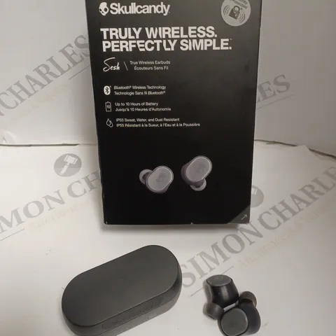 2 X BOXED SKULLCANDY SESH TRULY WIRELESS EARPHONES