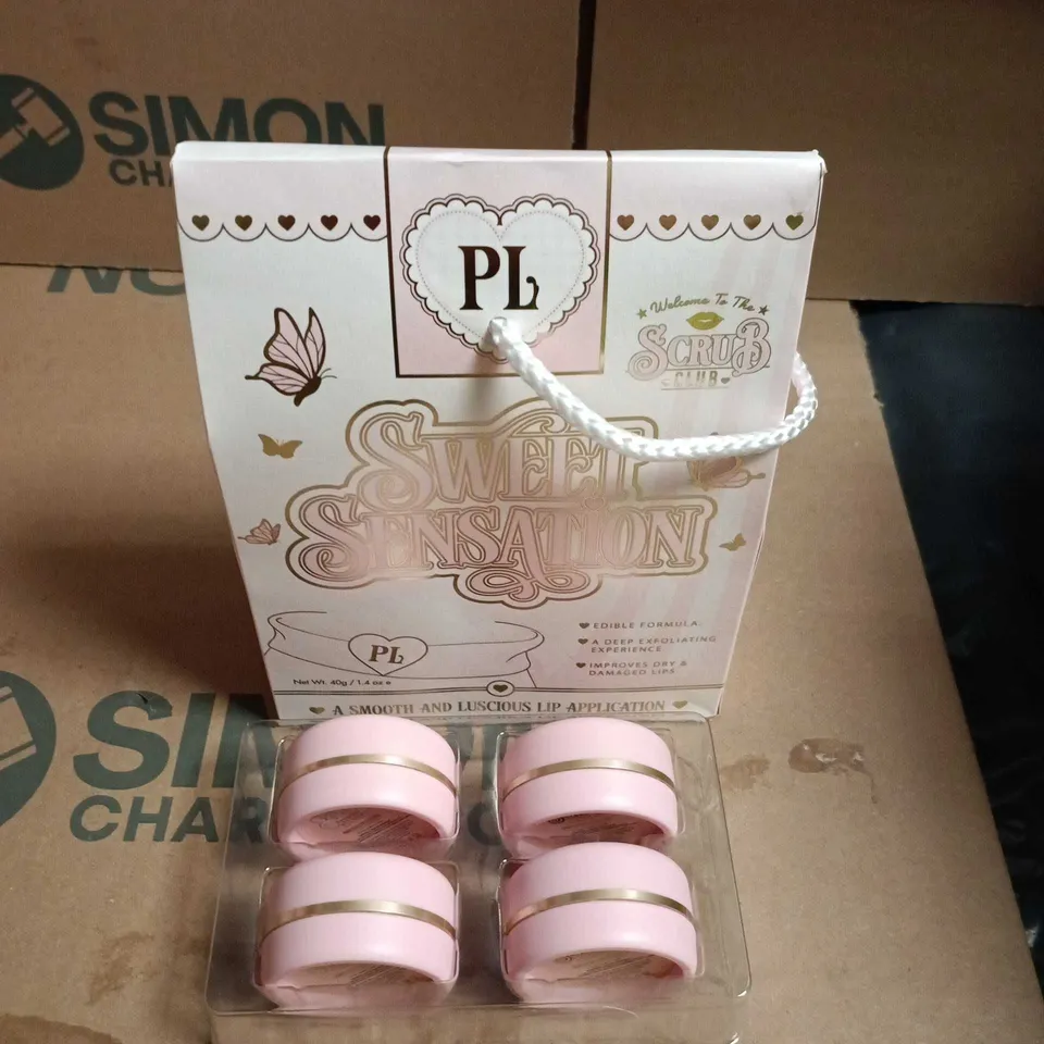 PL SWEET SENSATION LIP BALM SET – 4 X JARS