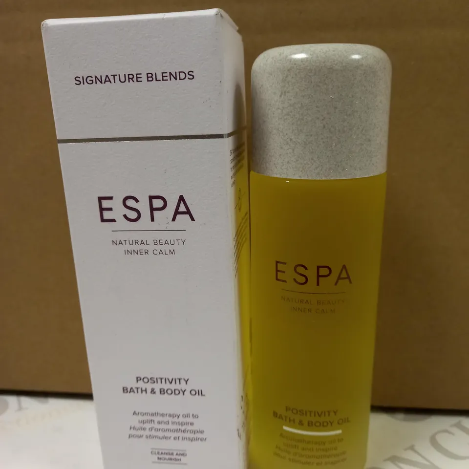ESPA POSITIVITY BATH AND BODY OIL - 100ML