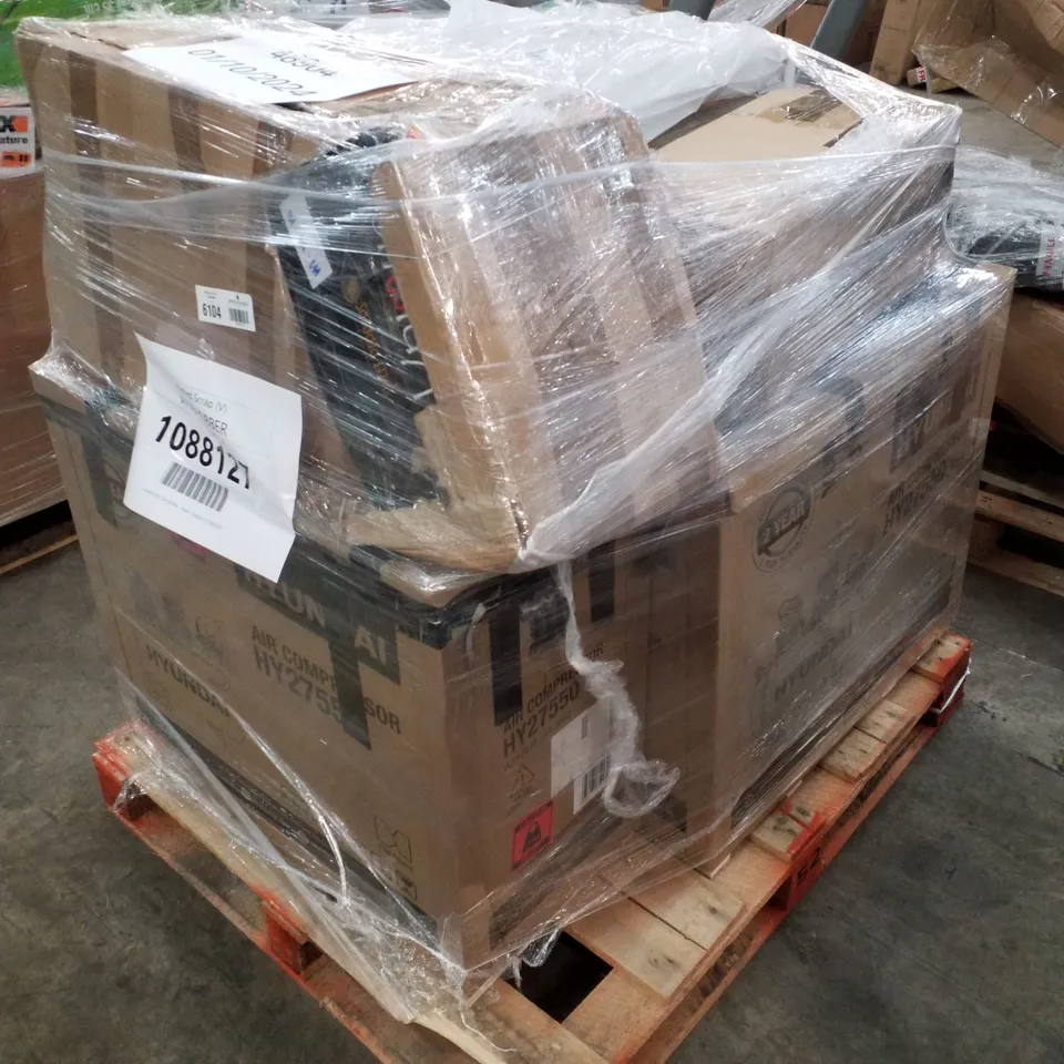 PALLET OF APPROXIMATELY 6 UNPROCESSED RAW RETURN HOUSEHOLD AND ELECTRICAL GOODS TO INCLUDE;