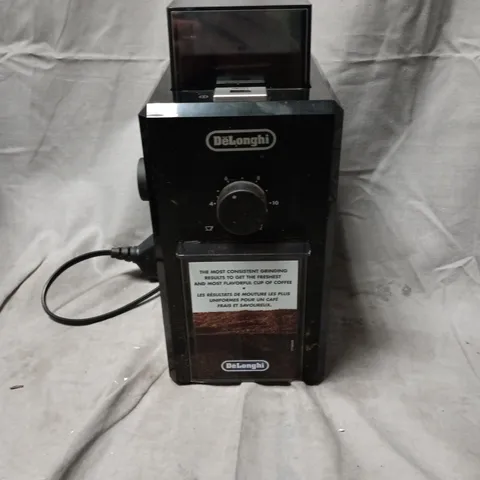 DELONGHI COFFEE GRINDER – BLACK