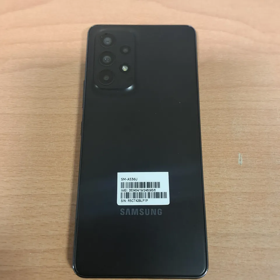 BOXED SAMSUNG GALAXY A53 5G IN BLACK - SM-A536U