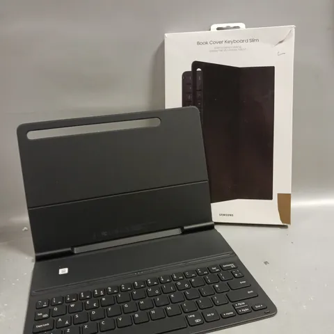 BOXED SAMSUNG GALAXY TAB S8 BOOK COVER KEYBOARD SLIM