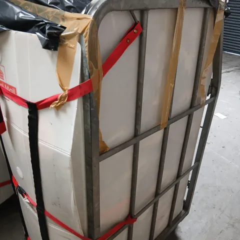CAGE OF ASSORTED UNPROCESSED DESIGNER CLOTHING