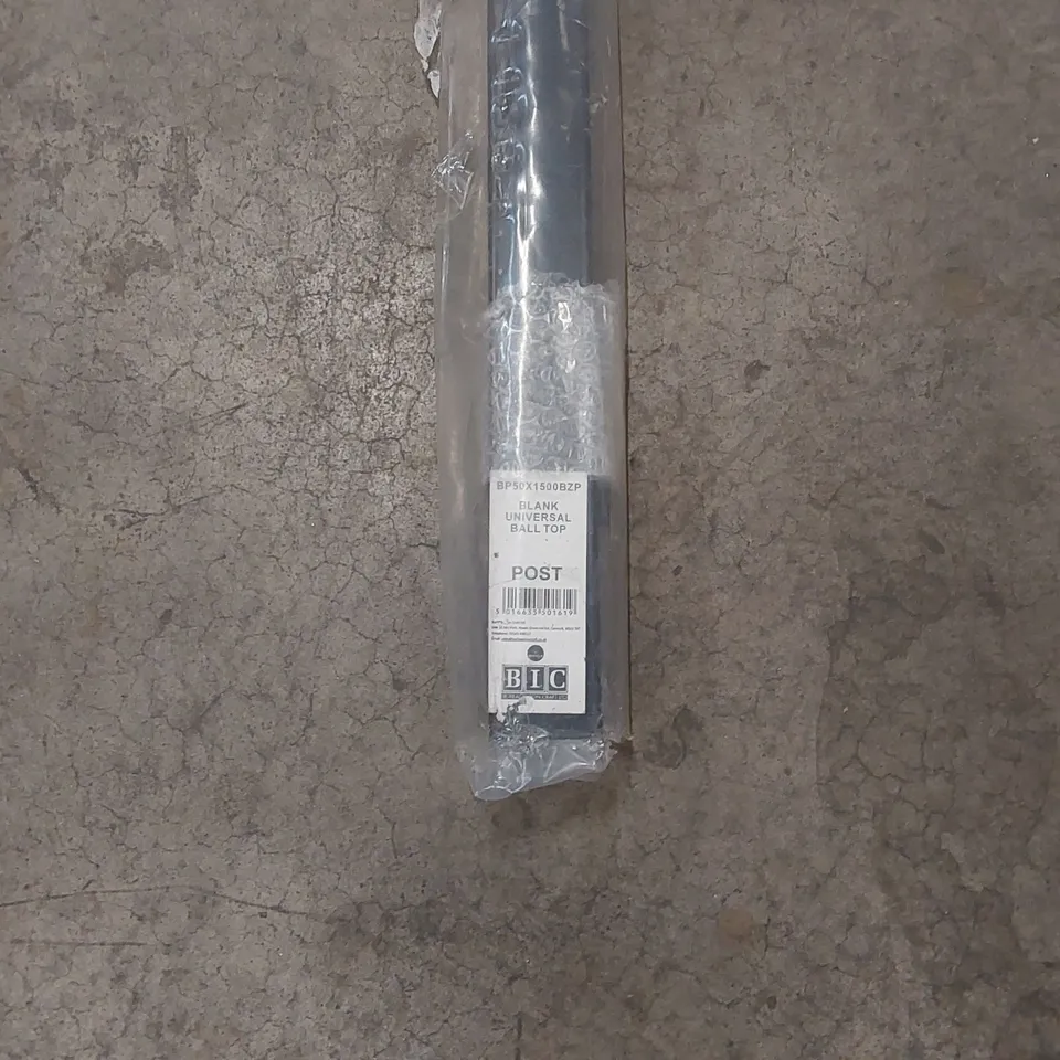 BAGGED LEPINE ROSALIND WHEELER CONCRETE-IN 50MM SQ BLANK METAL POST