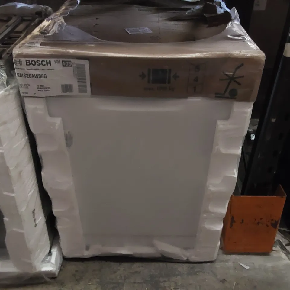 BOSCH SERIES 2 SMS26AW08G FULLSIZE 12-PLACE SETTINGS FREESTANDING DISHWASHER - 5 PROGRAMMES