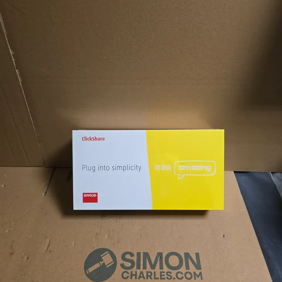 BARCO CLICKSHARE CS-100 WIRELESS PRESENTATION SYSTEM – BOXED