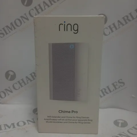 BOXED SEALED RING CHIME PRO & WIFI EXTENDER