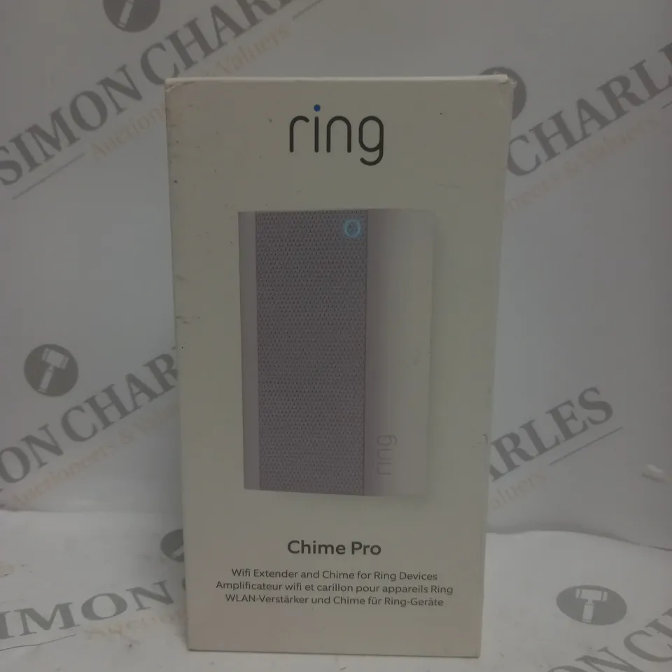BOXED SEALED RING CHIME PRO & WIFI EXTENDER 