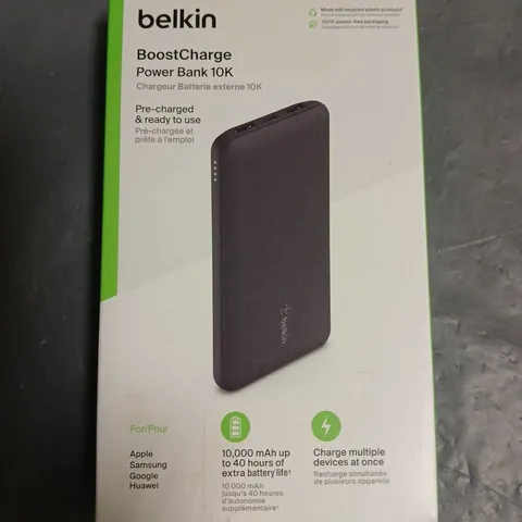 SEALED BELKIN BOOSTCHARGE POWER BANK 10K