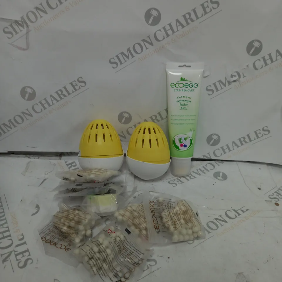 ECOEGG 1152 WASHES WITH EGG STAND 2 DETOX TABLETS & STAIN REMOVER