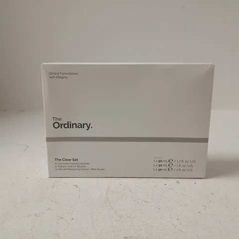 BOXED THE ORDINARY THE CLEAR SET
