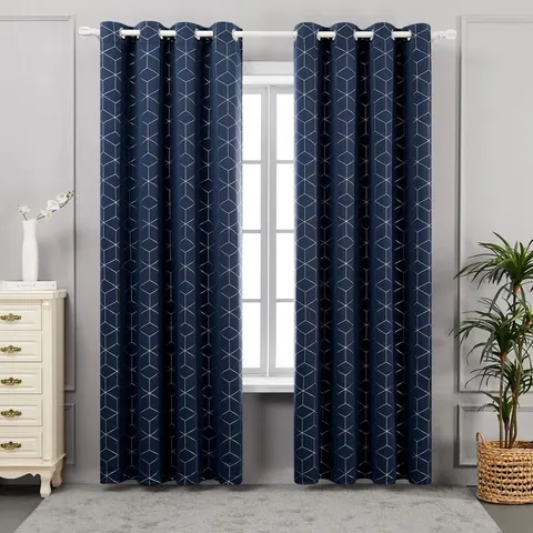 BOST ROOM DARKENING THERMAL CURTAINS (SET OF 2)