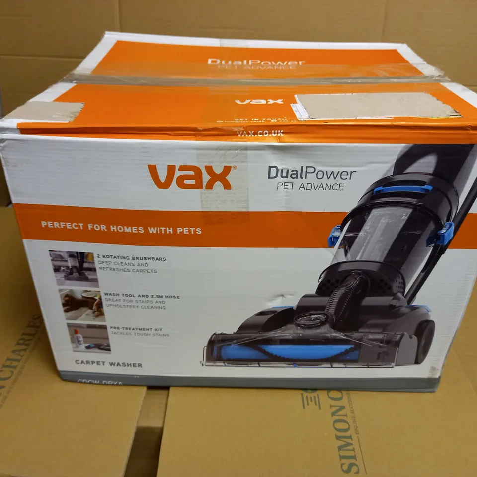 VAX DUAL POWER PET ADVANCE
