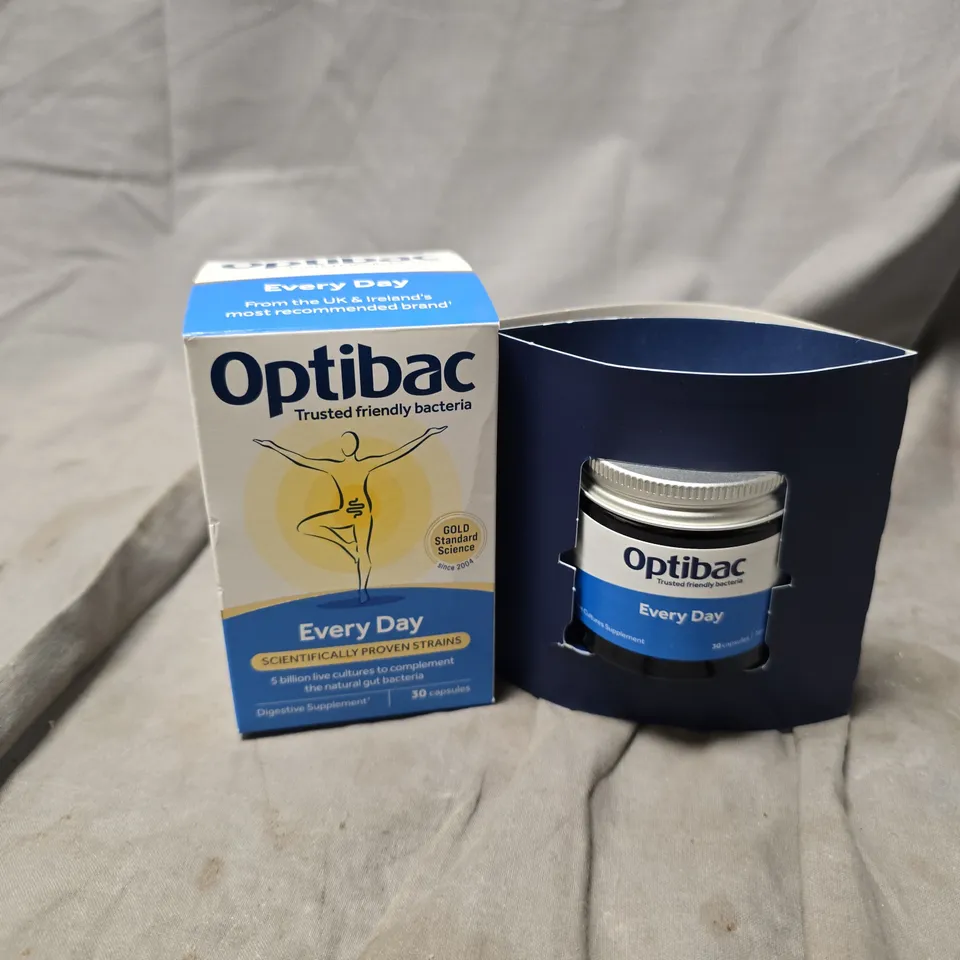 BOXED OPTIBAC EVERYDAY DIGESTIVE SUPPLMENT (30 CAPSULES)