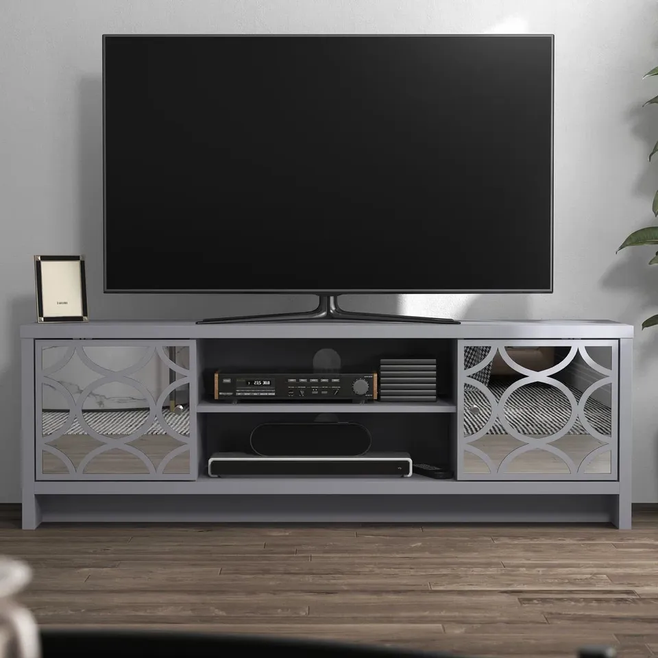 BOXED IRISVIBE TV STAND FOR TVS UP TO 65"