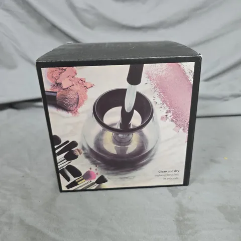 ELECTRIC MAKEUP BRUSH CLEANER & DRYER SPIN DEVICE – BOXED KIT WITH INSTRUCTIONS