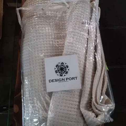 JOHN BEDSPREAD 220Γ270CM - CREAM