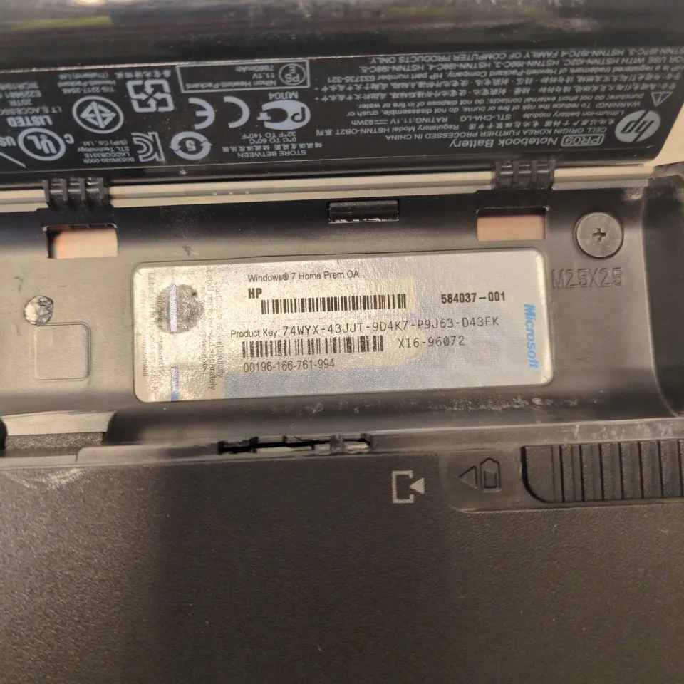 HP LAPTOP – INTEL CORE I5, WINDOWS 7 HOME PREMIUM OA