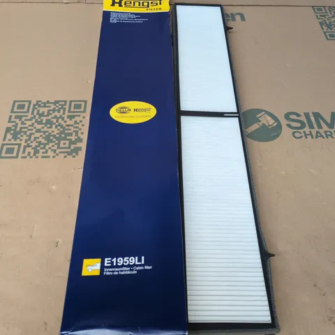 BOXED HENGST CABIN FILTER (E1959LI)